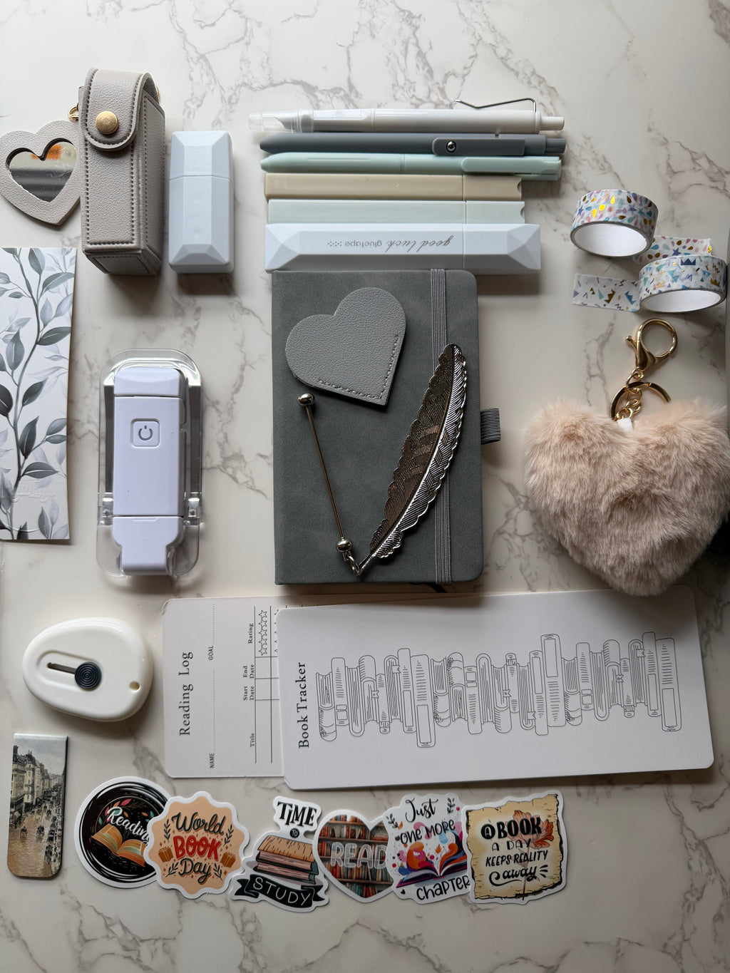 Grey bookish bundle