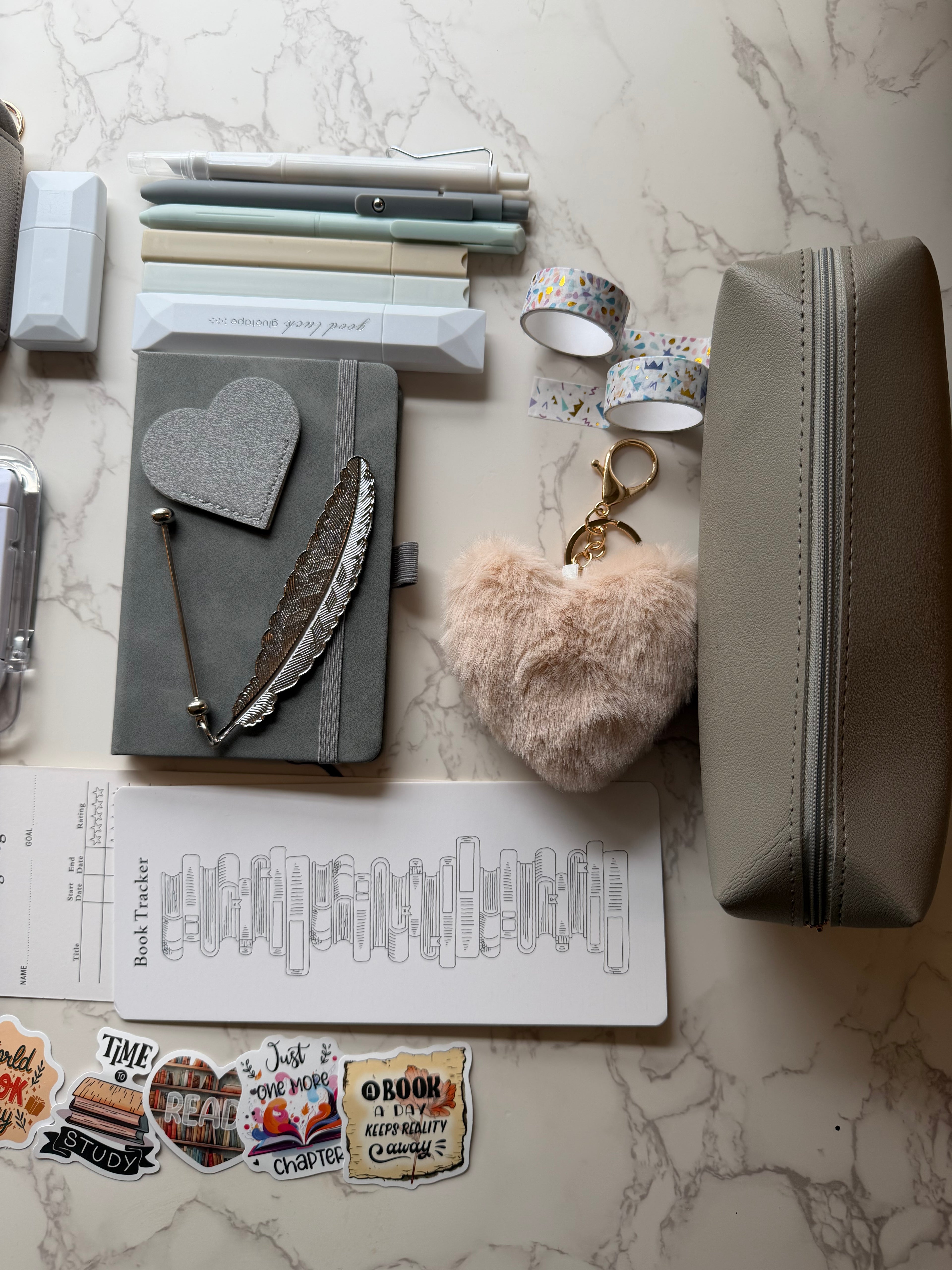 Grey bookish bundle