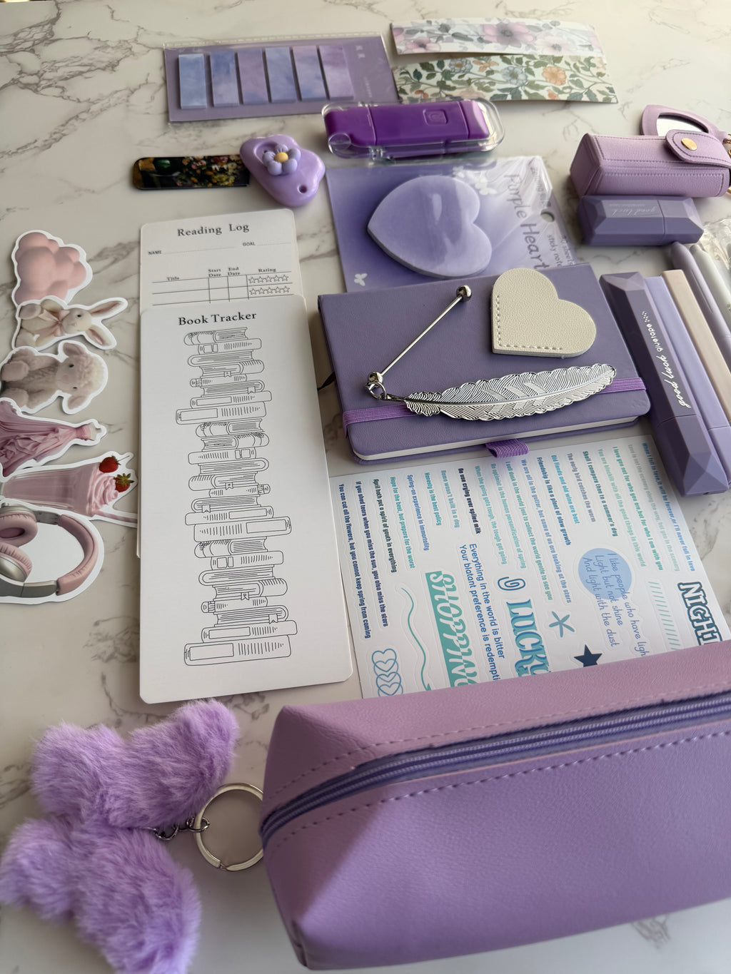 Purple bookish bundle