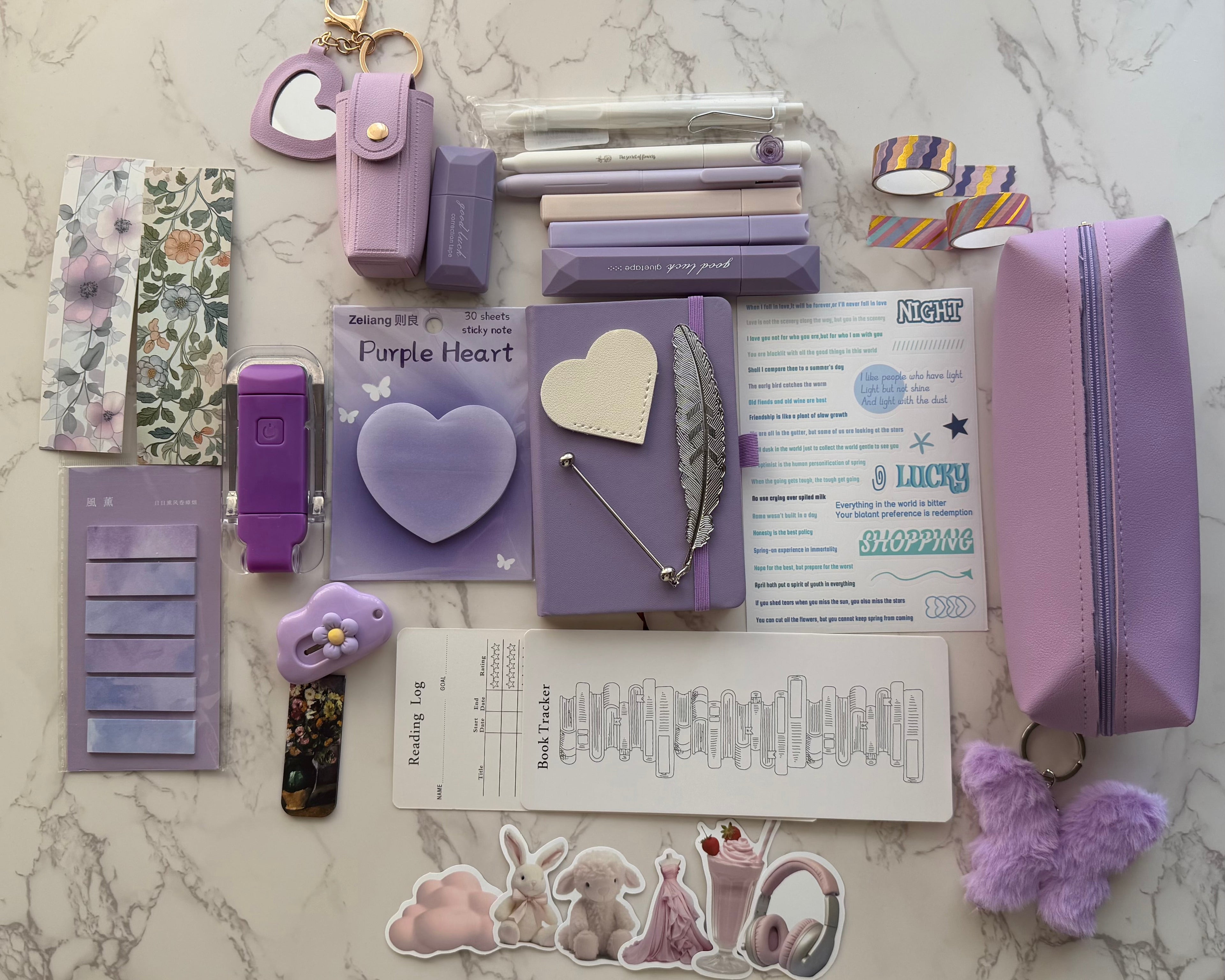 Purple bookish bundle