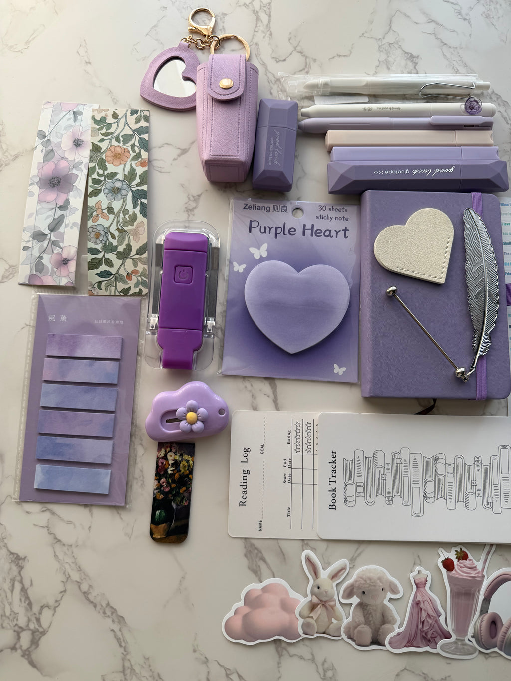 Purple bookish bundle