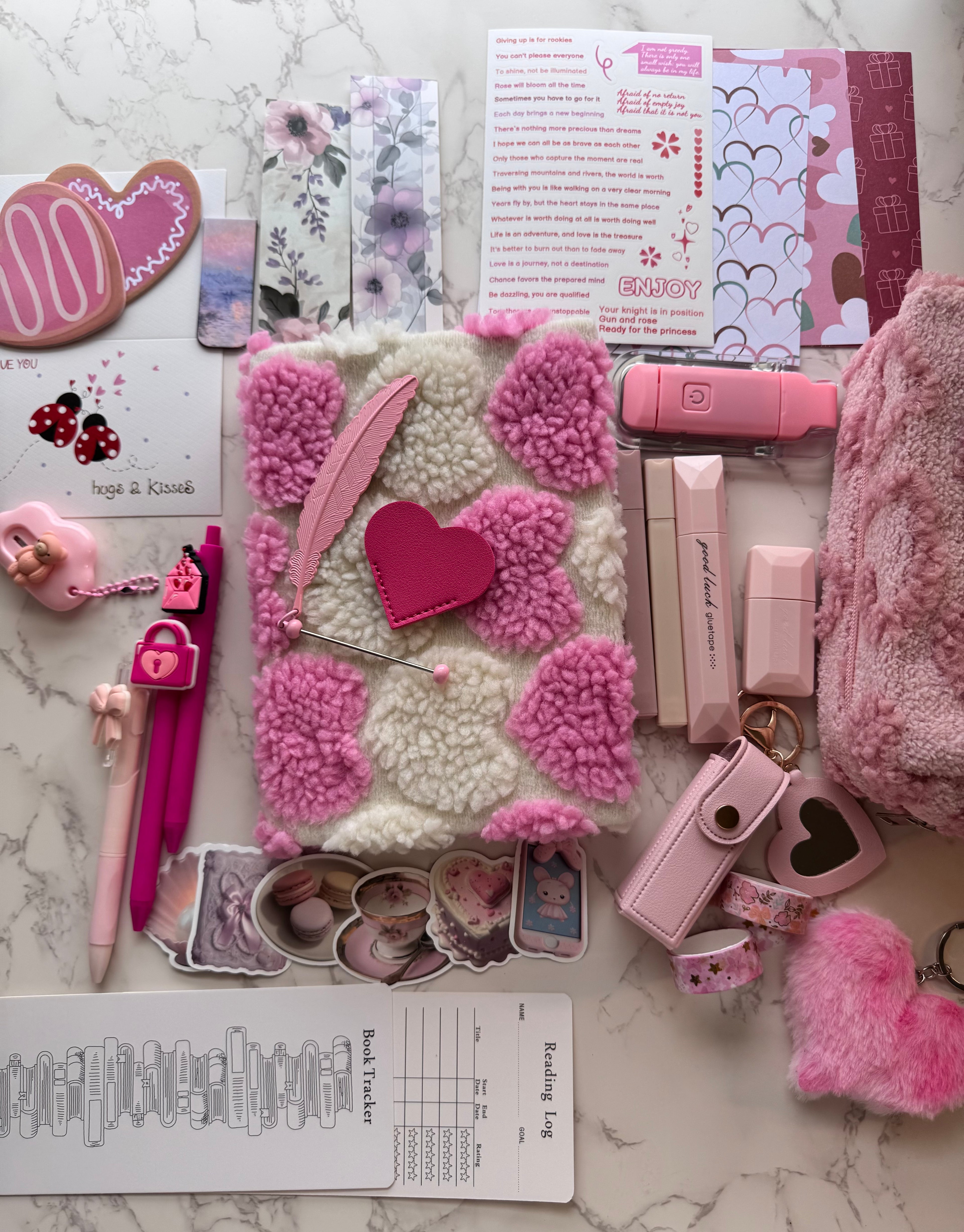 Love Notes bookish bundle |PINK|