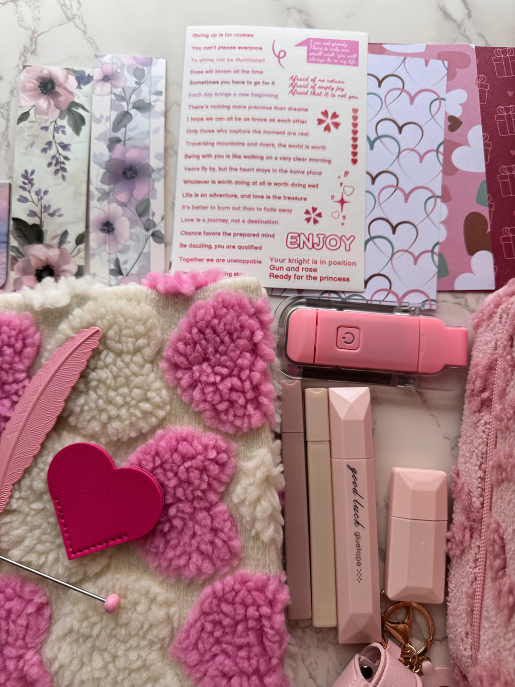 Love Notes bookish bundle |PINK|